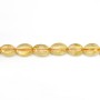 Citrine Oval 8x11mm x 40cm