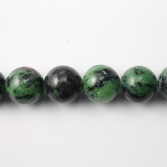 Ruby Zoisite Rond 12mm x 4pcs