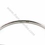 Bracelet jonc flexible 56mm en argent 925 x 1pc