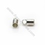 Embout en argent 925, pour cordon de 2.5mm x 4pcs
