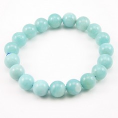 Bracelet Tania Amazonite Rond 10 MM