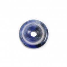 Donut  sodalite 25mm x 1pc