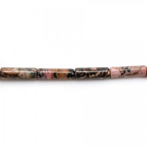Picture jasper tube 4x13mm x 40cm 