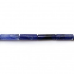 Sodalite tube 4x13mm x 40cm