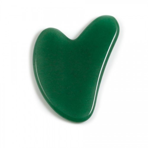 Gua Sha masseur en Aventurine x 1pc