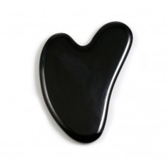Gua Sha masseur en Obsidienne x 1pc