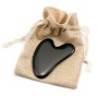 Gua Sha masseur en Obsidienne x 1pc