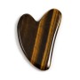Gua Sha masseur en Oeuil de tigre x 1pc