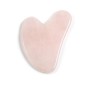 Gua Sha masseur en Quartz rose x 1pc