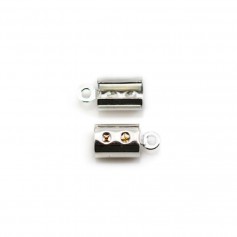 Pince lacet pour cordon 4mm x  20pcs