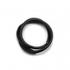 Fil en cuir 4mm pour collier  x 1pc