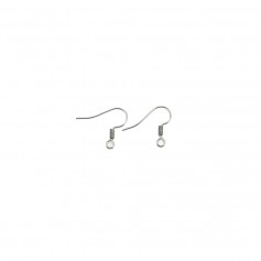 Crochet d'orellie en métal x 20 pcs