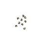 Cache noeud en métal 4mm en couleur bronze x 50pcs