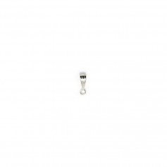 Bélière avec anneaux 13.9x6.2mm x 10pcs