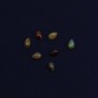 Cabochon opale ethiopian goutte 4x6mm x 1pc