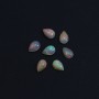 Cabochon opale ethiopian goutte 6x9mm x 1pc