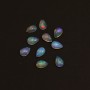 Cabochon opale ethiopian goutte 6x9mm x 1pc