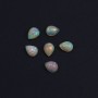 Cabochon opale ethiopian goutte 7x9mm x 1pc