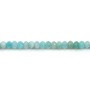 Amazonite rondelle facette 2x3mm x 40cm