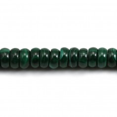 Malachite Rondelle 6mm x 40cm