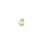 Pendentif en citrine, de forme goutte facette x 1pc