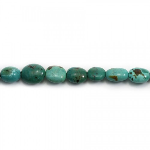 Natural Turquoise, ovale x 40cm
