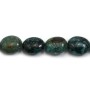 Turquoise ovale 18-20x21-25mm x 40cm