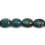 Turquoise ovale 18-20x21-25mm x 40cm