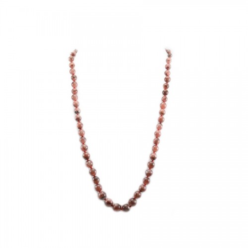 Collier rhodochrosite