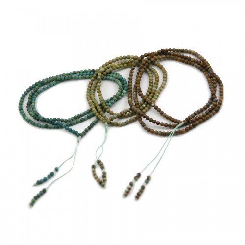 Bracelet turquoise 3 rangs