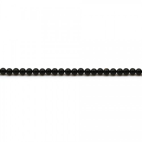 Onyx matt, round, 2mm x 39cm