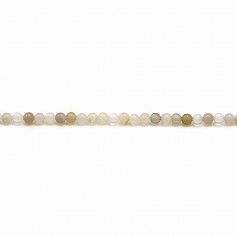 Agate du botswana ronde 2mm x 40cm