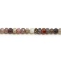 Agate du botswana rondelle facette 4x6mm x 40cm