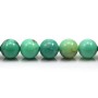 Agate d'herbe verte ronde 12mm x 40cm