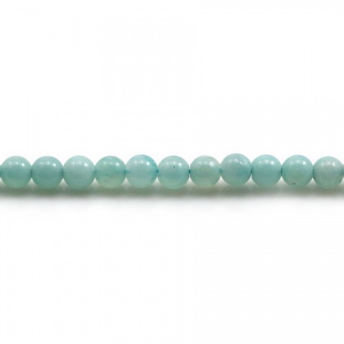 Amazonite Ronde 4mm x 40cm