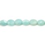 Amazonite ovale facette 6x8mm x 6pcs