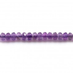 Round amethyst 2.5-3mm x 39cm