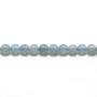 Aigue-Marine Rond 5mm x 40cm