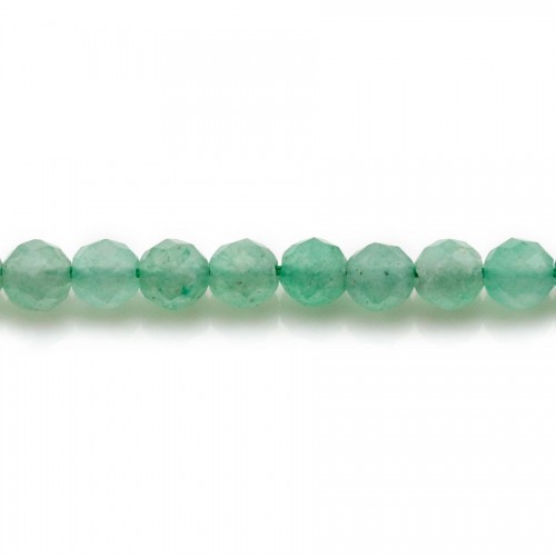 Aventurine Ronde Facette 4mm x 20 st