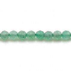 Aventurine Ronde Facette 4mm x 20 st