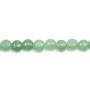 Aventurine ronde plate 6mm x 40cm