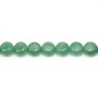 Aventurine flat round 8mm x 40cm