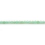 Chrysoprase de couleur verte, de forme ronde, 3mm x 10pcs