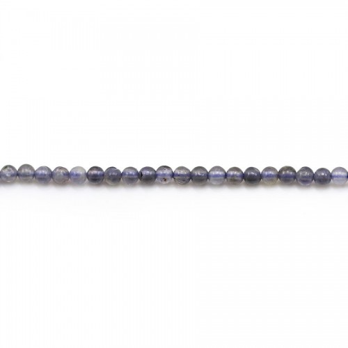 Cordierita (Iolita) redonda 2mm x 39cm