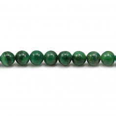 Jade verdite rond 6mm x 40cm