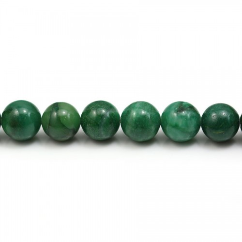 Jade verdite round 8mm x 6pcs