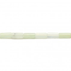 Fluorite Flat Teardrop 10x14mm x 40cm