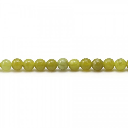 Jade limón redondo 4mm x 38cm