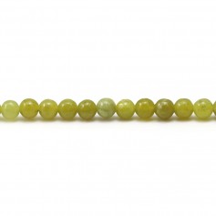 Jade lemon rond 4mm x 40cm