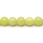Jade lemon rond 10mm x 40cm